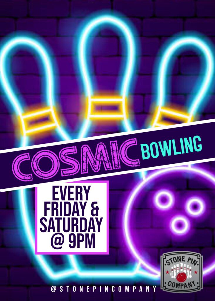 Stone Pin Cosmic Bowling